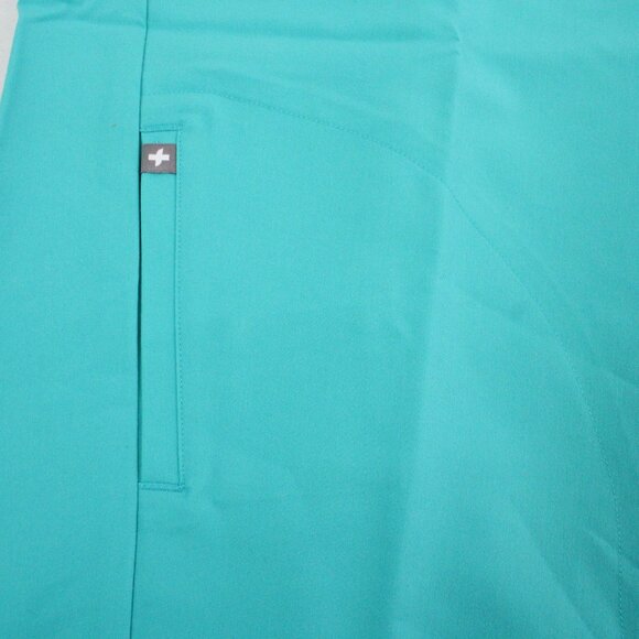 Figs Women's Short Sleeve Tees - Aqua - Picture 8 of 13